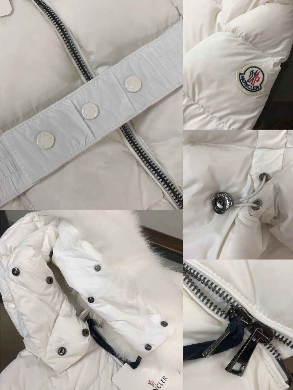 🆕MONCLER ， 1:1👍 ， ， ，90 ， ✨👍 ：Black 、White Size：1234